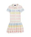 Polo Ralph Lauren Striped Cotton Sweater And Skirt Set In Assorted
