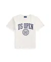 Polo Ralph Lauren Ralph Lauren Us Open Crest Cotton Jersey Tee In White