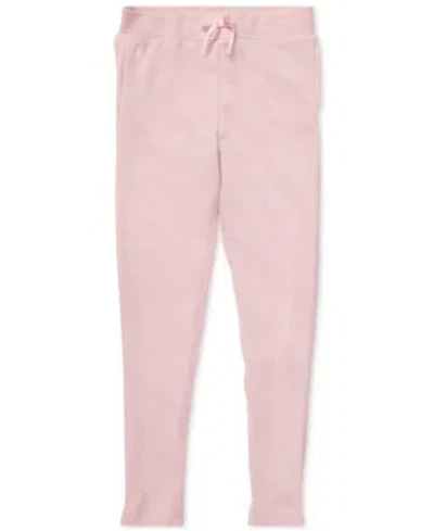 POLO RALPH LAUREN BIG GIRLS WASHED FRENCH TERRY LEGGINGS