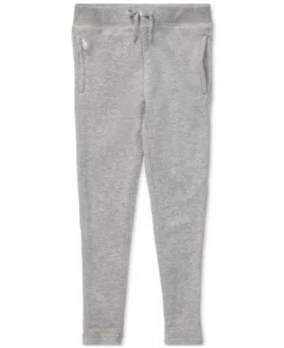 POLO RALPH LAUREN BIG GIRLS WASHED FRENCH TERRY LEGGINGS