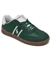 Polo Ralph Lauren Little Kids Heritage Court Ii T-toe Casual Sneakers From Finish Line In Dark Green