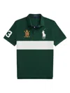 Polo Ralph Lauren Men's Custom Slim Fit 20th Anniversary Polo In Green