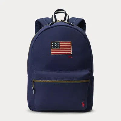 POLO RALPH LAUREN FLAG CANVAS BACKPACK