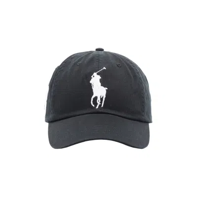 Pre-owned Polo Ralph Lauren Big Pony Chino Sport Cap 'black' | Men's Size Onesize