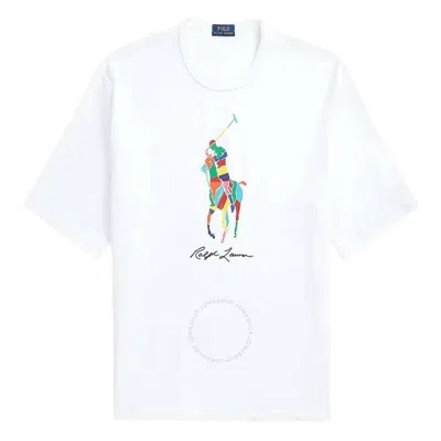 Polo Ralph Lauren Big Pony Cotton Jersey T-shirt In White