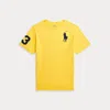 Polo Ralph Lauren Big Boys Big Pony Cotton Jersey T-shirt In Signal Yellow