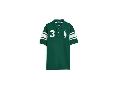 Polo Ralph Lauren Big Pony Cotton Mesh Polo Shirt (big Kid) Boy's Clothing Hunter Green: Md (10-12 Big Kid)