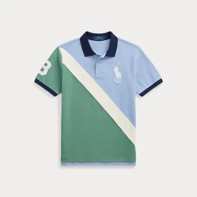 POLO RALPH LAUREN BIG PONY COTTON MESH POLO SHIRT