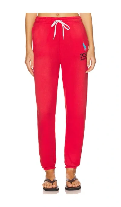 Polo Ralph Lauren Big Pony Fleece Sweatpant In Multi