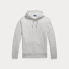 Polo Ralph Lauren Big Pony Loopback Fleece Hoodie In Grey