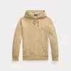 Polo Ralph Lauren Big Pony Loopback Fleece Hoodie In Neutral