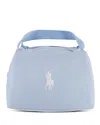 Polo Ralph Lauren Kids' Big Pony Lunch Bag In Elite Blue
