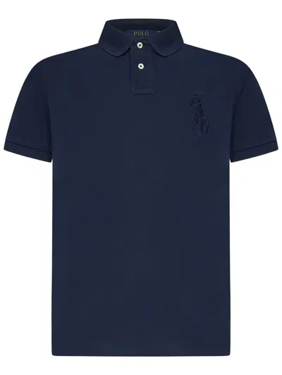 Polo Ralph Lauren Big Pony Polo Shirt In Blue