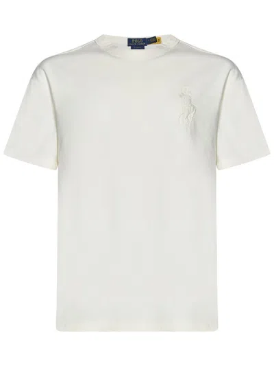 Polo Ralph Lauren Big Pony T-shirt In Neutral