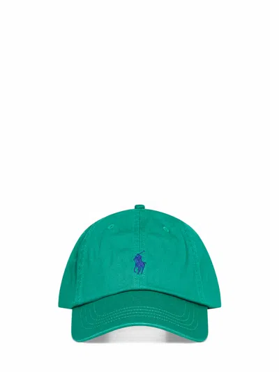 Polo Ralph Lauren Billard Green The Iconic Cotton Chino Ball Cap