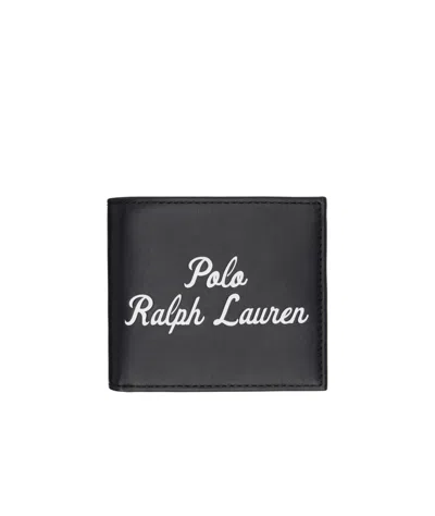 Polo Ralph Lauren Billfold Wallet In Black