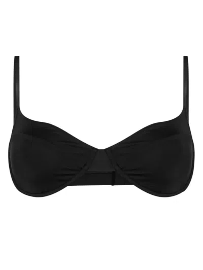 Polo Ralph Lauren Black Balconette Bikini Top