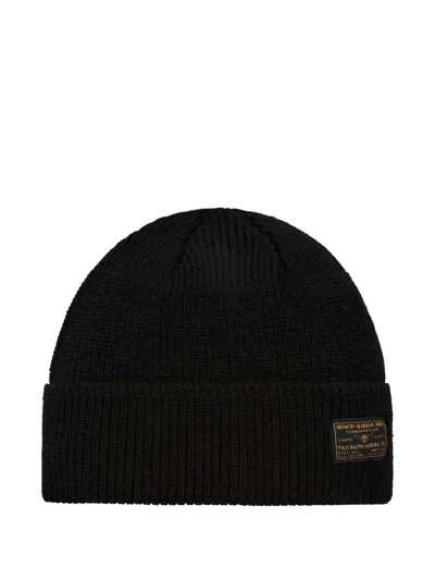 Polo Ralph Lauren Black Beanie Hat