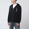 Polo Ralph Lauren Zip Sweatshirt With Front Pockets And Hood In Black