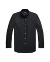 Polo Ralph Lauren Black Shirt Custom-fit In Black