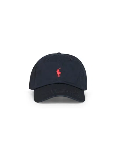 Polo Ralph Lauren Black Chino Embroidery Cap