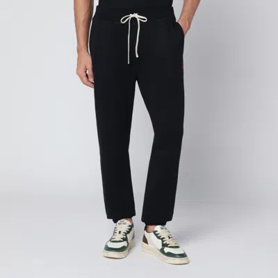 Polo Ralph Lauren Black Cotton-blend Jogging Trousers
