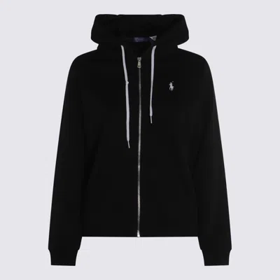 POLO RALPH LAUREN POLO RALPH LAUREN BLACK COTTON SWEATSHIRT