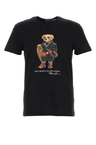 Polo Ralph Lauren Black Cotton T-shirt