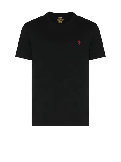 Polo Ralph Lauren Black Cotton T-shirt