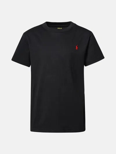 Polo Ralph Lauren Black Cotton T-shirt