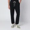 Polo Ralph Lauren Black Cottonblend Jogging Trousers In Animal Print