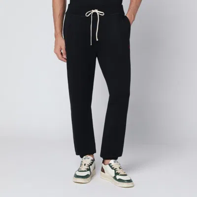 POLO RALPH LAUREN POLO RALPH LAUREN BLACK COTTONBLEND JOGGING TROUSERS