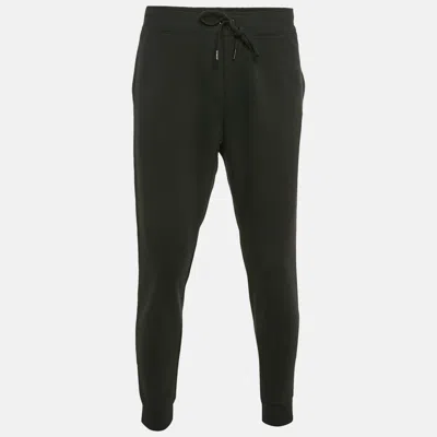 Pre-owned Polo Ralph Lauren Black Jersey Jogger Pants Xl