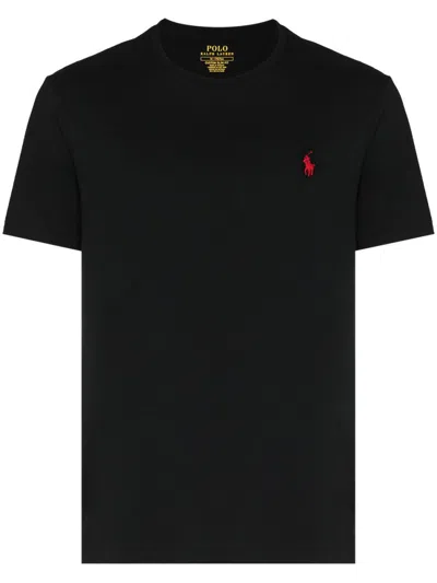 POLO RALPH LAUREN BLACK LOGO T-SHIRT