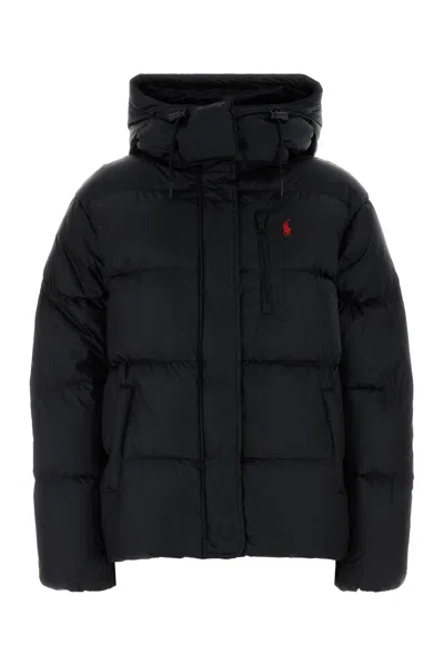 POLO RALPH LAUREN POLO RALPH LAUREN BLACK NYLON DOWN JACKET