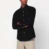Polo Ralph Lauren Custom-fit Garment Dyed Oxford Shirt In Black
