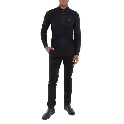 Polo Ralph Lauren Black Stretch Slim Fit Cotton Pants