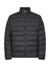 Polo Ralph Lauren Black The Colden Packable Down Jacket In Black