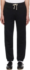 Polo Ralph Lauren Relaxed Fit Trousers With Drawstring Waist And Tapered Leg In Polo Black