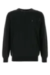 Polo Ralph Lauren Black Wool Sweater In Black