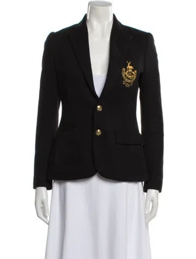 Pre-owned Polo Ralph Lauren Blazer In Black