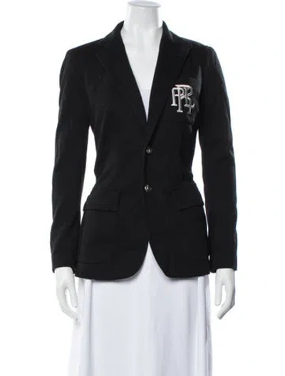 Pre-owned Polo Ralph Lauren Blazer In Black