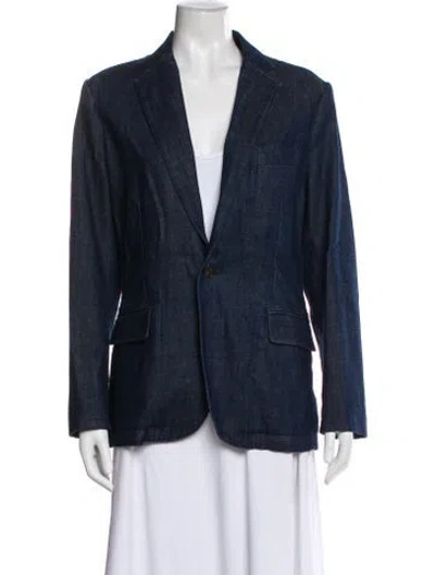 Pre-owned Polo Ralph Lauren Blazer In Blue