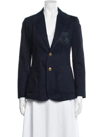 Pre-owned Polo Ralph Lauren Blazer In Blue
