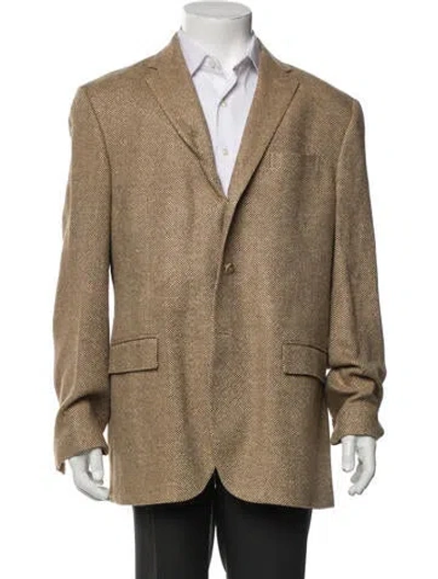 Pre-owned Polo Ralph Lauren Blazer In Brown