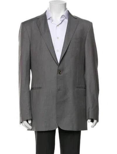 Pre-owned Polo Ralph Lauren Blazer In Gray