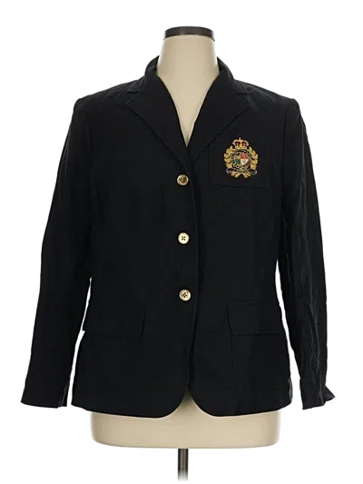 Pre-owned Polo Ralph Lauren Blazer Jacket In Black