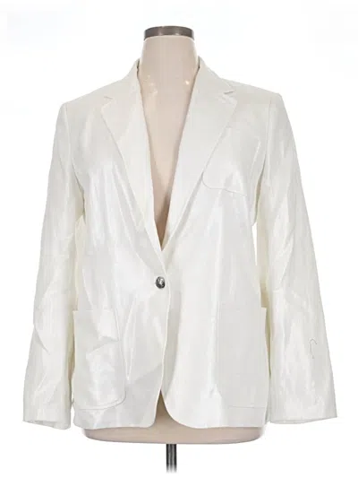 Pre-owned Polo Ralph Lauren Blazer Jacket In Ivory