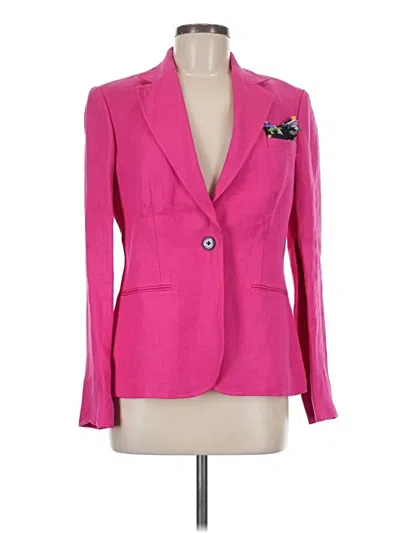 Pre-owned Polo Ralph Lauren Blazer Jacket In Pink