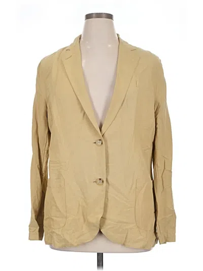 Pre-owned Polo Ralph Lauren Blazer Jacket In Tan
